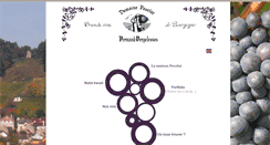 Desktop Screenshot of domaine-pavelot-pernand.com